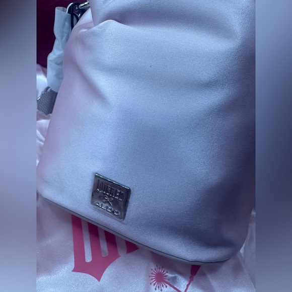 Aldo wickedly beautiful ‘glindafied’ pink purse w/ butterfly rhinestones etc - Picture 8 of 11